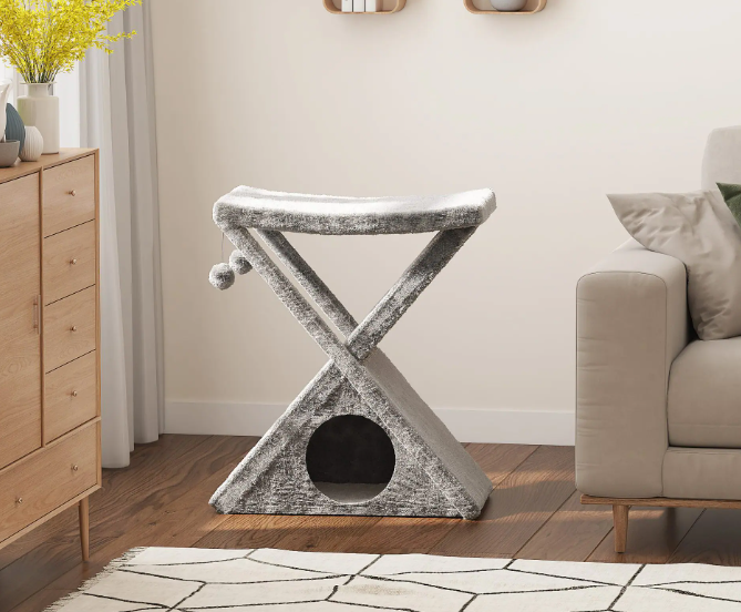 The Grey Cat Tree Offered by Coziwow
